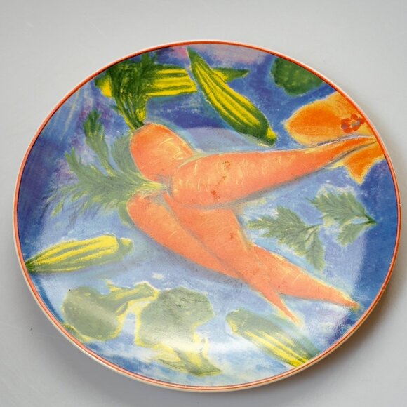 Certified International Provence Linda Montgonery Hand-Painted Set of 4 Plates - Picture 5 of 16